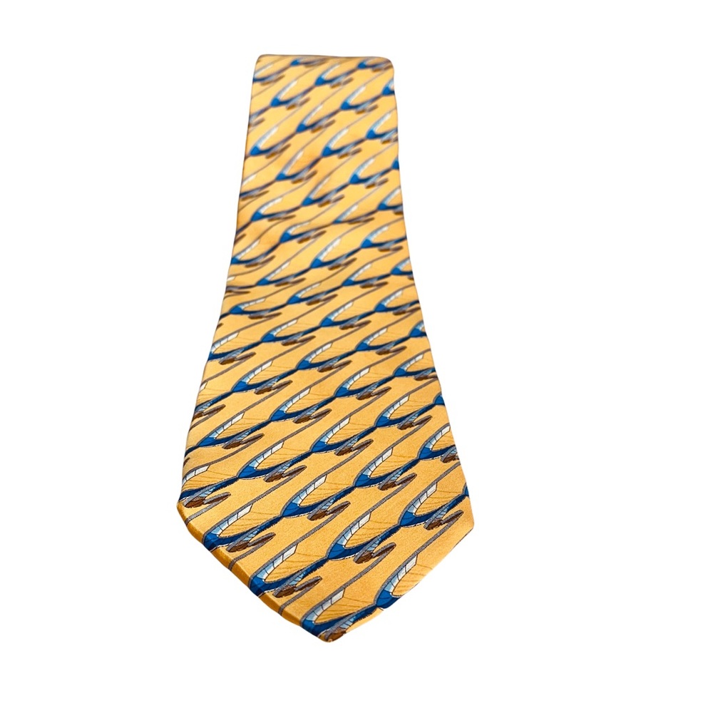 Vintage CRICHTON LONDON Pure Silk Mens Necktie